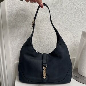 Gucci Jackie 1961 Medium Nubuck Hobo Bag